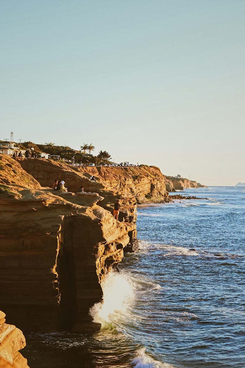 San Diego sunset - Blue Wave's home city