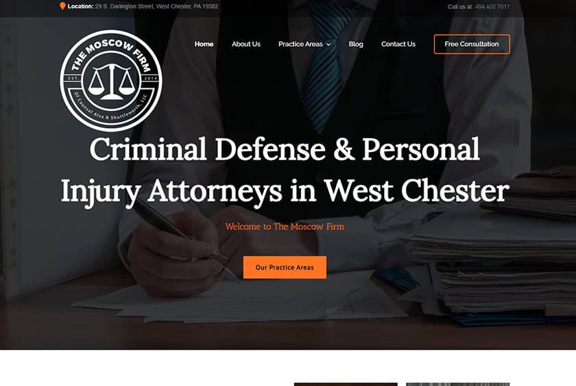 Moscow Firm - Website Design