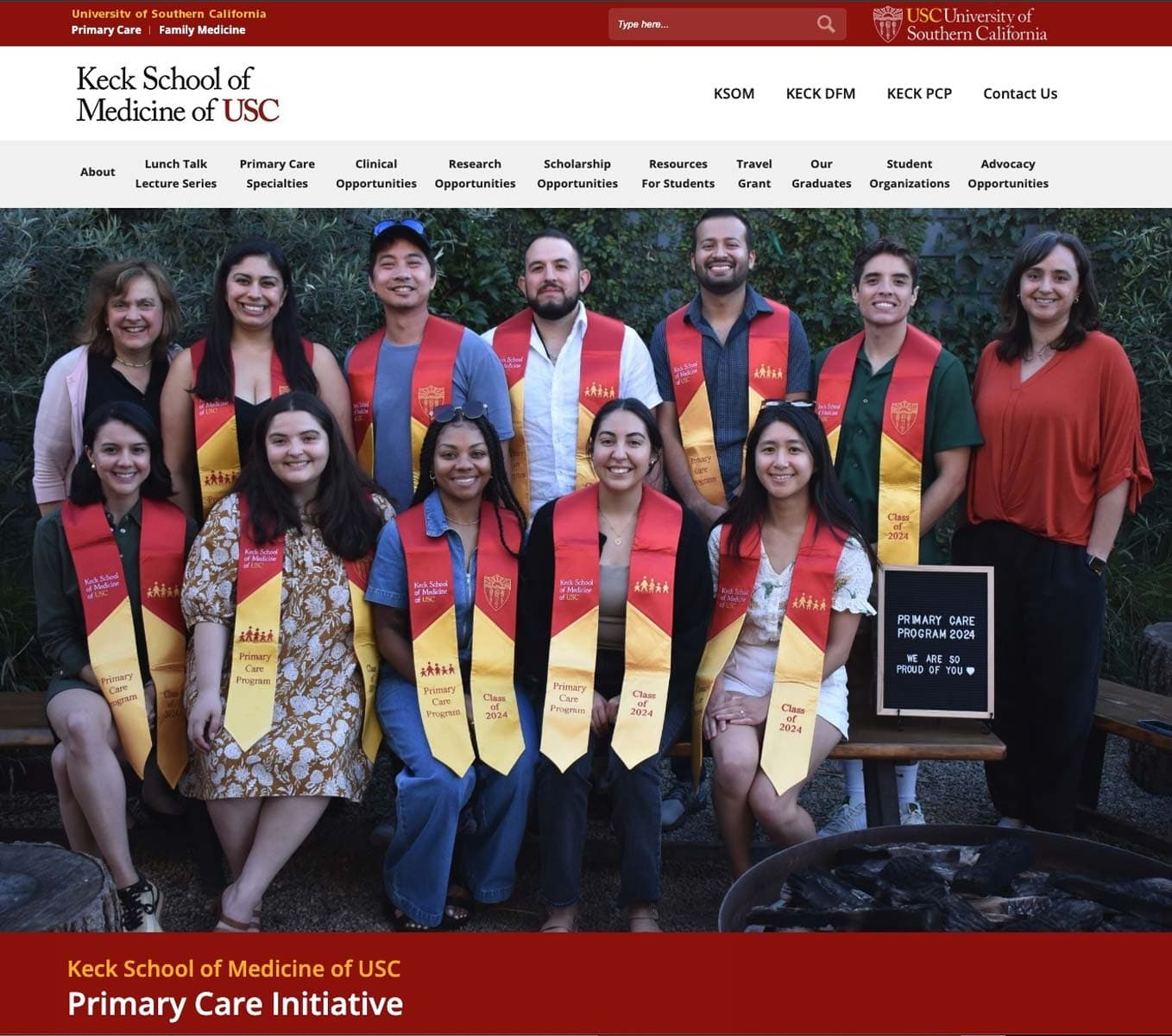 USC Case Study - Website Design